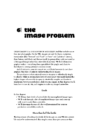 The image problem